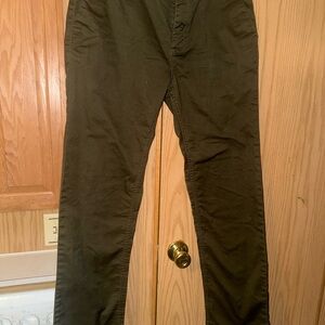 DC Men's Dark Olive Chinos